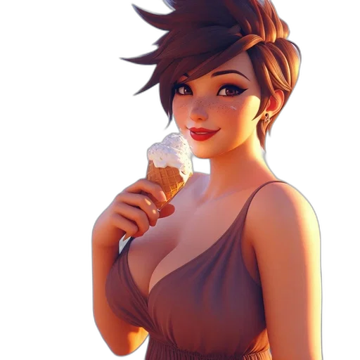 dress, staff, food, face transparent PNG cut-out