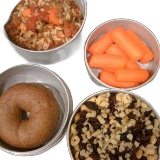 food, earth tones, bagel, carrots transparent PNG cut-out