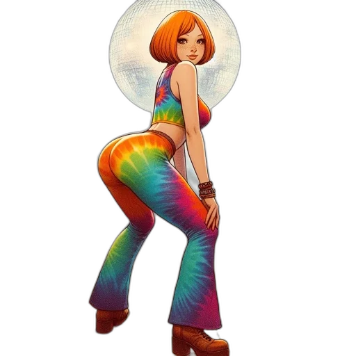 dress, concept art, fantasy art, comic book art transparent PNG cut-out