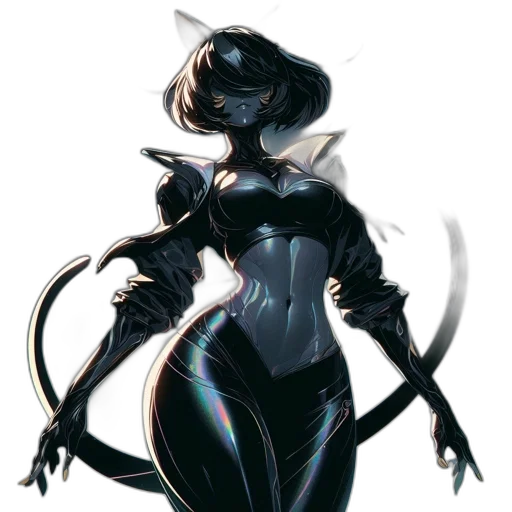 concept art, comic book art, fantasy art, cyberpunk transparent PNG cut-out