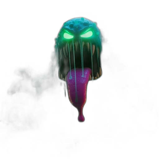 mask, creature, hair, umbrella transparent PNG cut-out