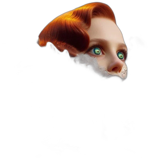 hair, creature, animal, face transparent PNG cut-out