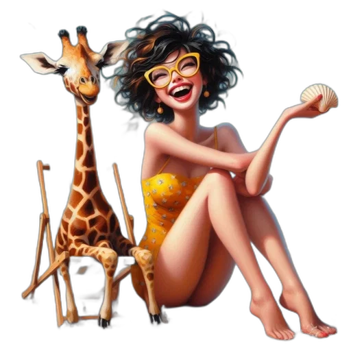 animal, concept art, cartoon, fantasy art transparent PNG cut-out