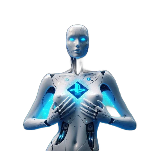 robot, dress, mask, creature transparent PNG cut-out