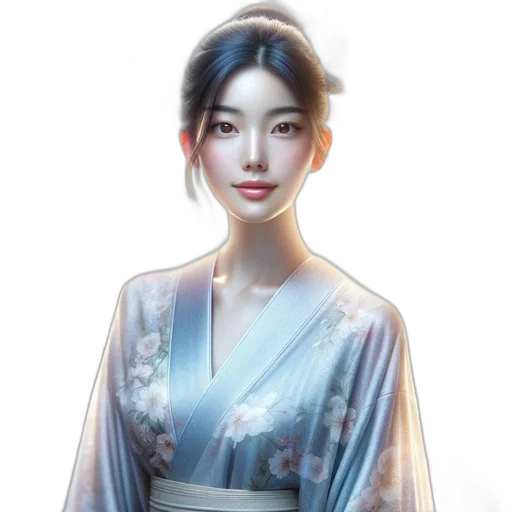 face, dress, staff, jewelry transparent PNG cut-out