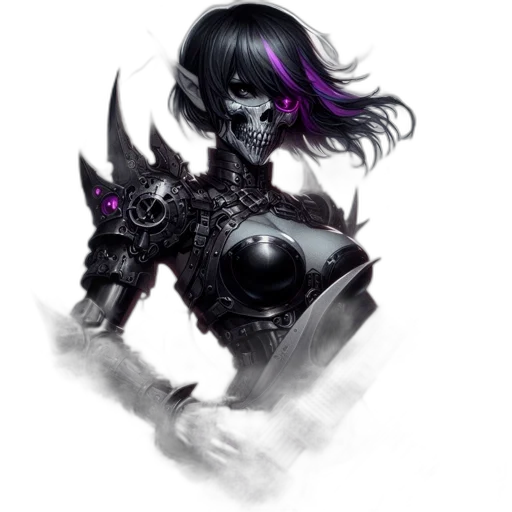mask, weapon, fantasy art, concept art transparent PNG cut-out