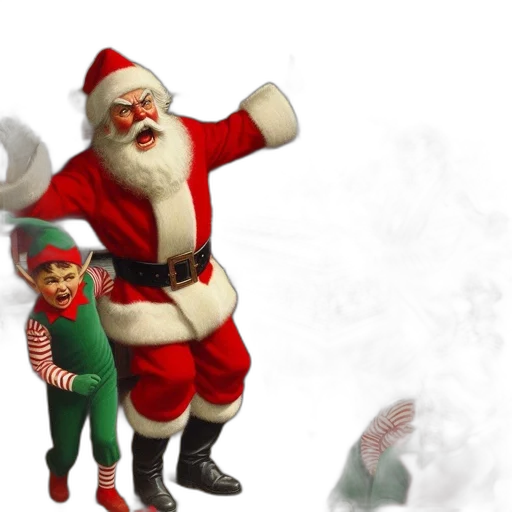 3d render, concept art, photorealistic, christmas transparent PNG cut-out