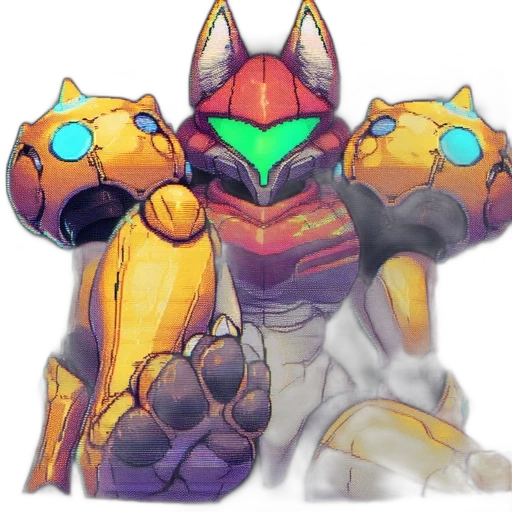 robot, mask, animal, creature transparent PNG cut-out