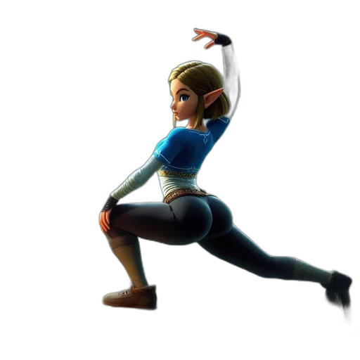 concept art, 3d render, pixel art, fantasy art transparent PNG cut-out