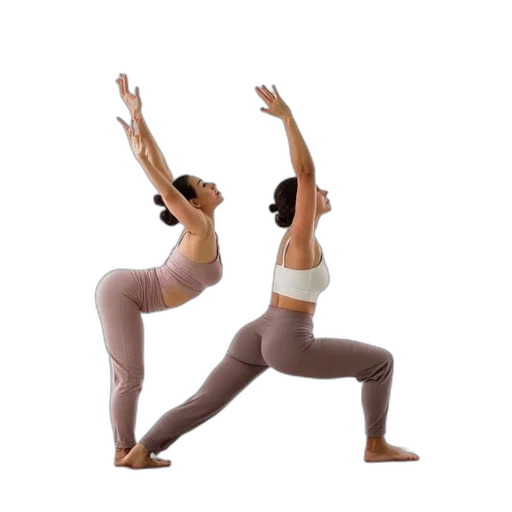3d render, earth tones, woman, doing transparent PNG cut-out