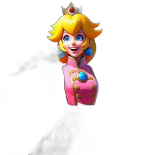 crown, dress, staff, weapon transparent PNG cut-out