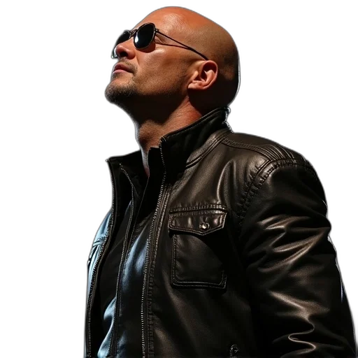 jacket, photorealistic, superstar, celebrity transparent PNG cut-out
