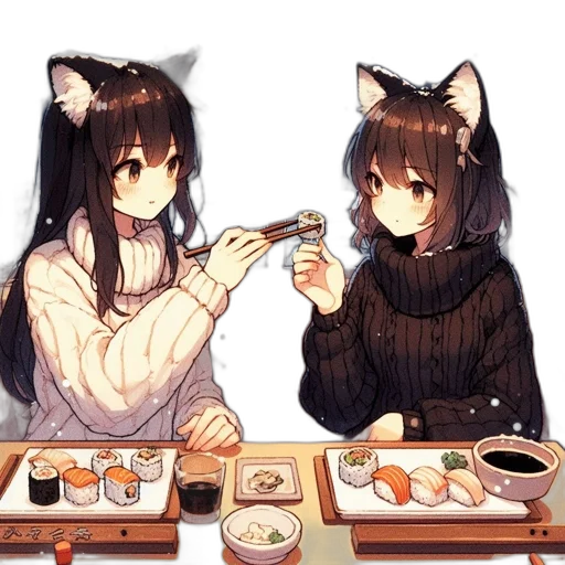 food, jewelry, staff, anime transparent PNG cut-out