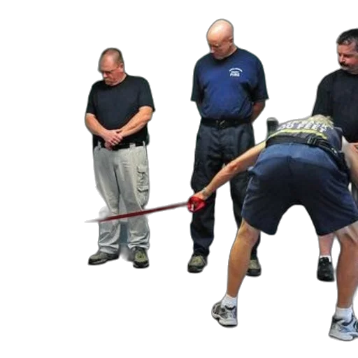 staff, group, firefighters, stands transparent PNG cut-out