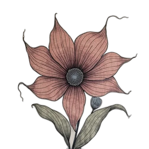 flower, crown, dress, staff transparent PNG cut-out