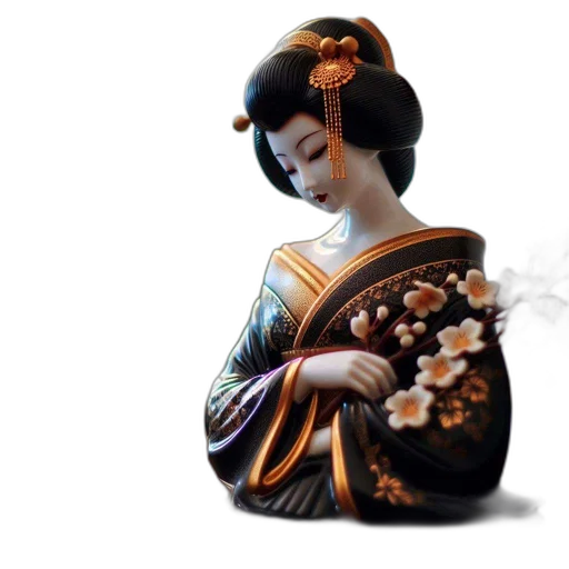 dress, mask, photorealistic, 3d render transparent PNG cut-out