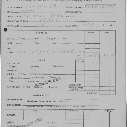 document, titled, printing, order transparent PNG cut-out