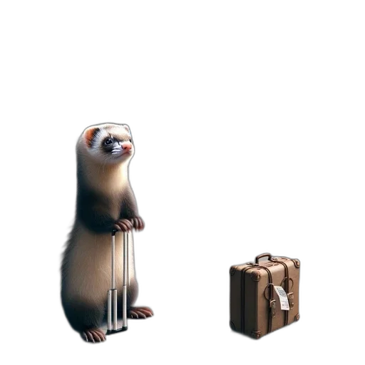animal, creature, staff, furniture transparent PNG cut-out