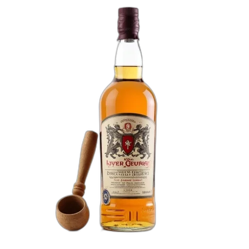 bottle, george, single, malt transparent PNG cut-out