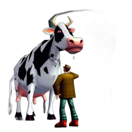 animal, concept art, 3d render, photorealistic transparent PNG cut-out