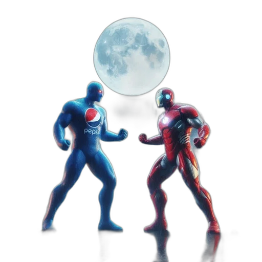 mask, robot, concept art, 3d render transparent PNG cut-out
