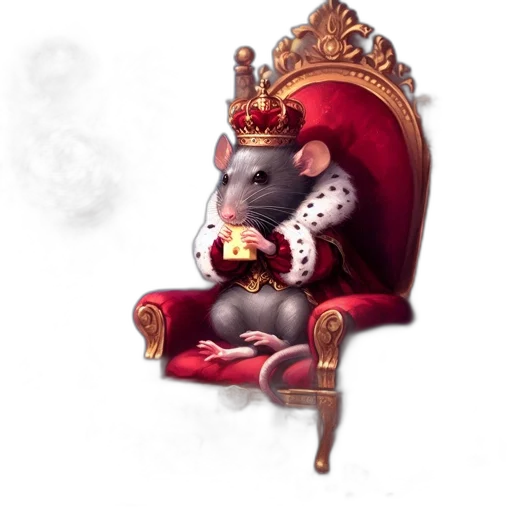 crown, furniture, staff, animal transparent PNG cut-out