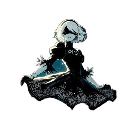 mask, dress, creature, crown transparent PNG cut-out