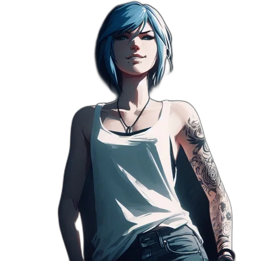 face, dress, jacket, robot transparent PNG cut-out