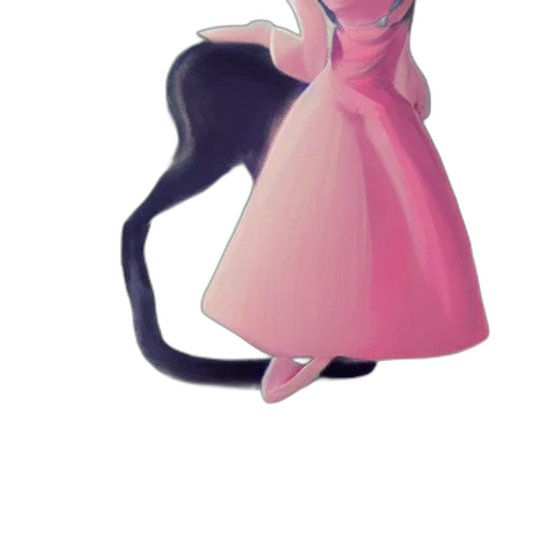 dress, staff, crown, animal transparent PNG cut-out