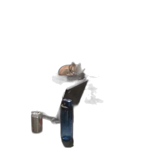 staff, robot, weapon, hair transparent PNG cut-out