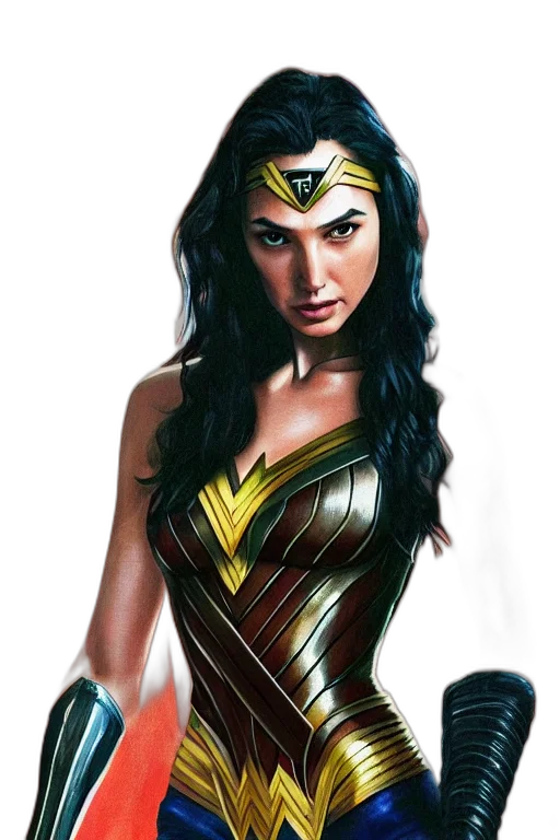 comic book art, concept art, fantasy art, photorealistic transparent PNG cut-out