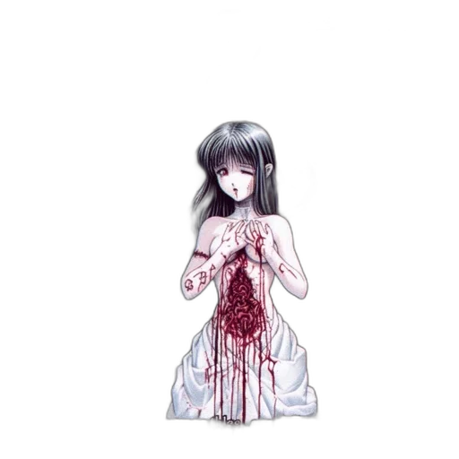 dress, creature, food, pixel art transparent PNG cut-out
