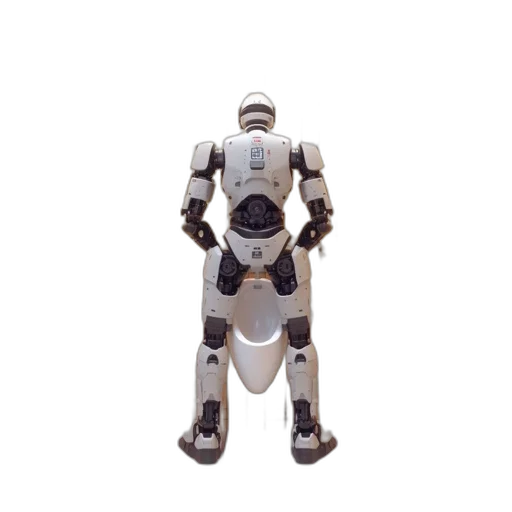 robot, weapon, staff, 3d render transparent PNG cut-out