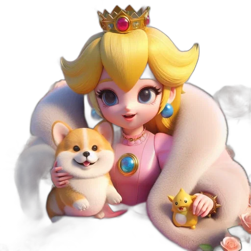 crown, animal, staff, concept art transparent PNG cut-out