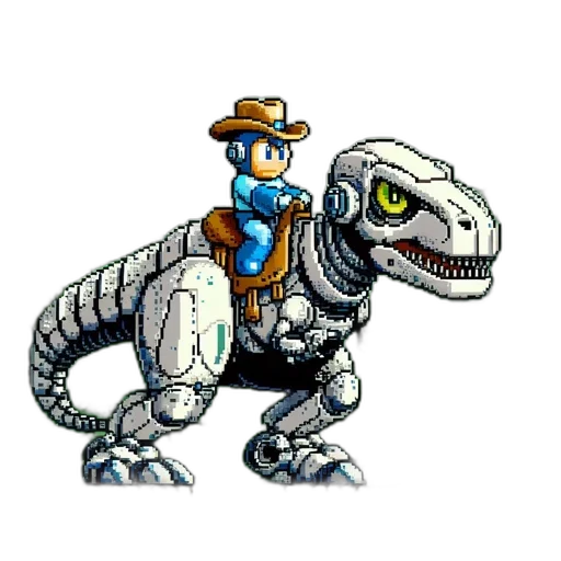 dragon, robot, animal, creature transparent PNG cut-out
