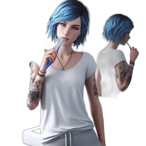 dress, jewelry, concept art, 3d render transparent PNG cut-out