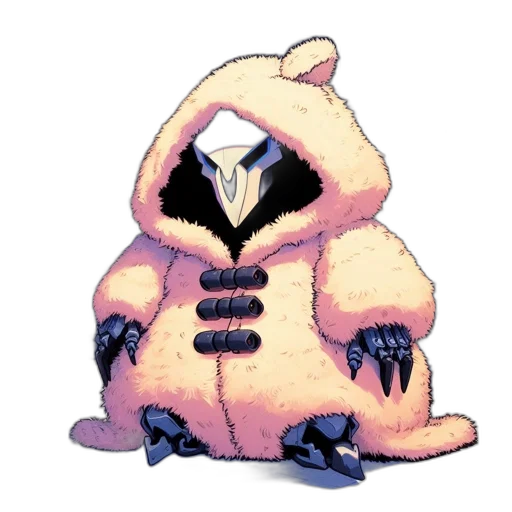 creature, jacket, animal, mask transparent PNG cut-out