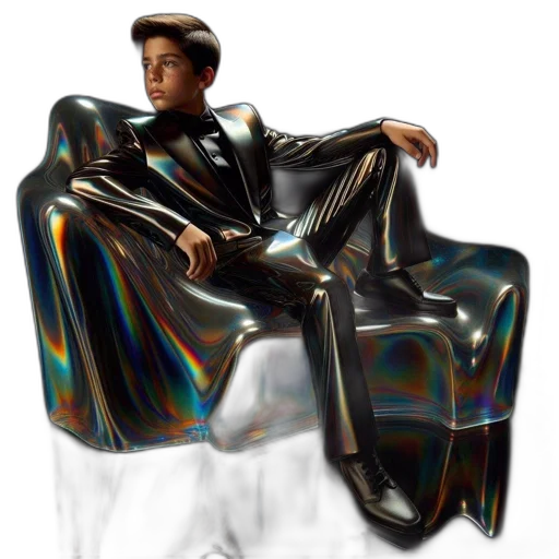 jacket, furniture, robot, concept art transparent PNG cut-out