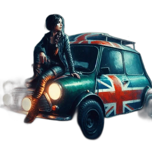car, weapon, concept art, fantasy art transparent PNG cut-out