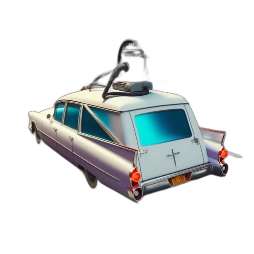 car, robot, weapon, 3d render transparent PNG cut-out