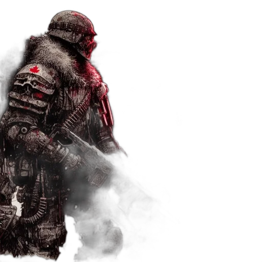 concept art, fantasy art, red, heavily transparent PNG cut-out