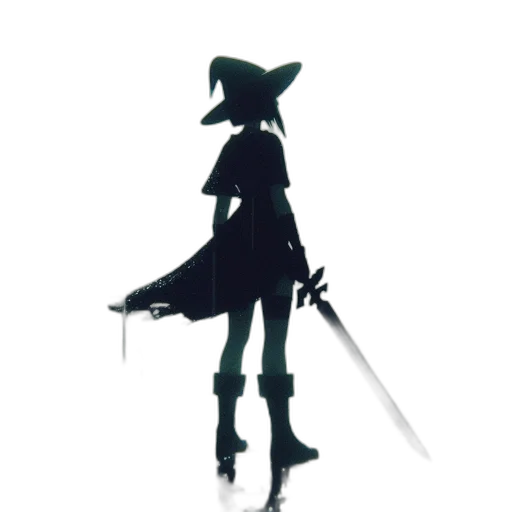 sword, staff, weapon, dress transparent PNG cut-out