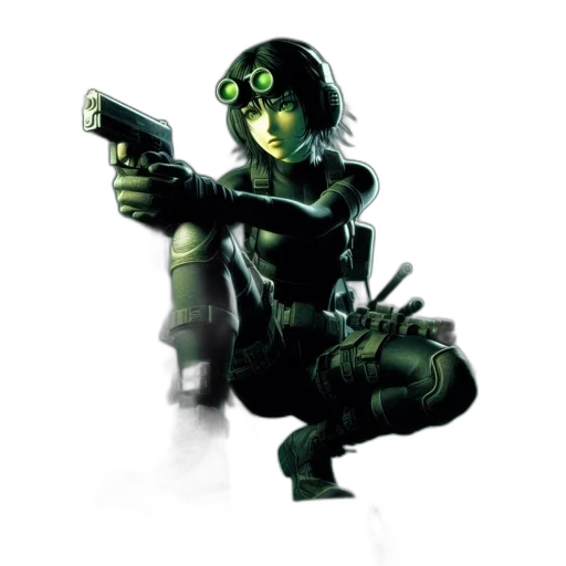 weapon, staff, jacket, concept art transparent PNG cut-out