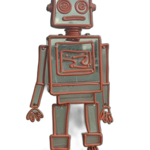 robot, staff, creature, mask transparent PNG cut-out