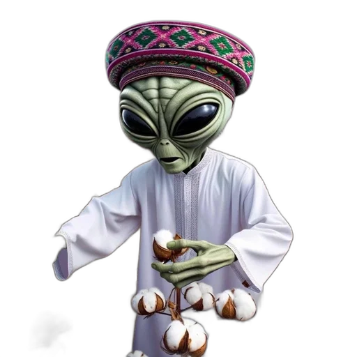 mask, staff, creature, robot transparent PNG cut-out