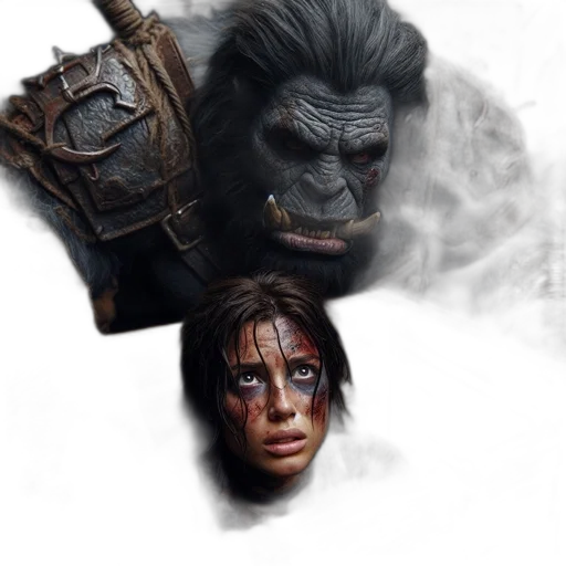mask, face, animal, creature transparent PNG cut-out