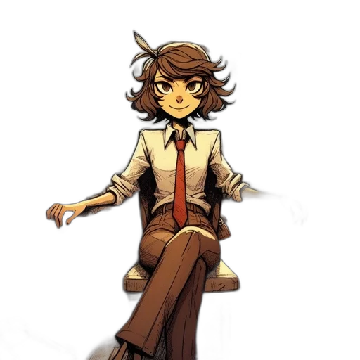 staff, jacket, dress, robot transparent PNG cut-out
