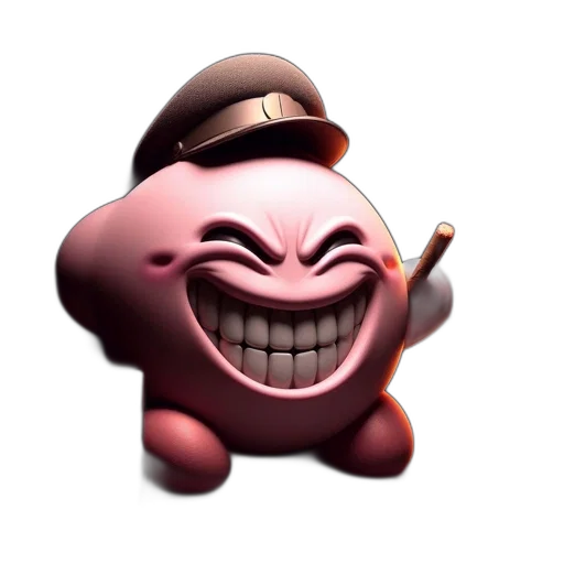 face, hat, weapon, staff transparent PNG cut-out