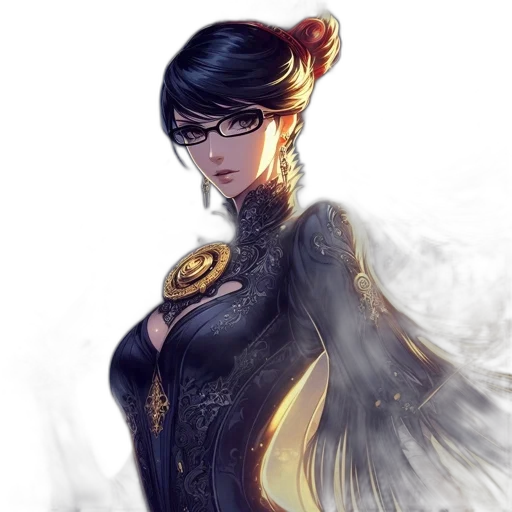dress, fantasy art, comic book art, concept art transparent PNG cut-out