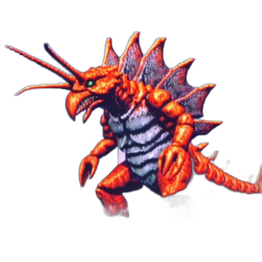dragon, creature, staff, animal transparent PNG cut-out